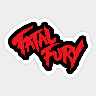 Fatal Fury Logo Sticker
